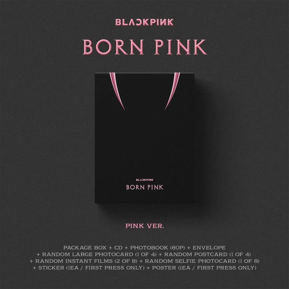 Blackpink - Born Pink (Standard CD Boxset Version A / Pink)