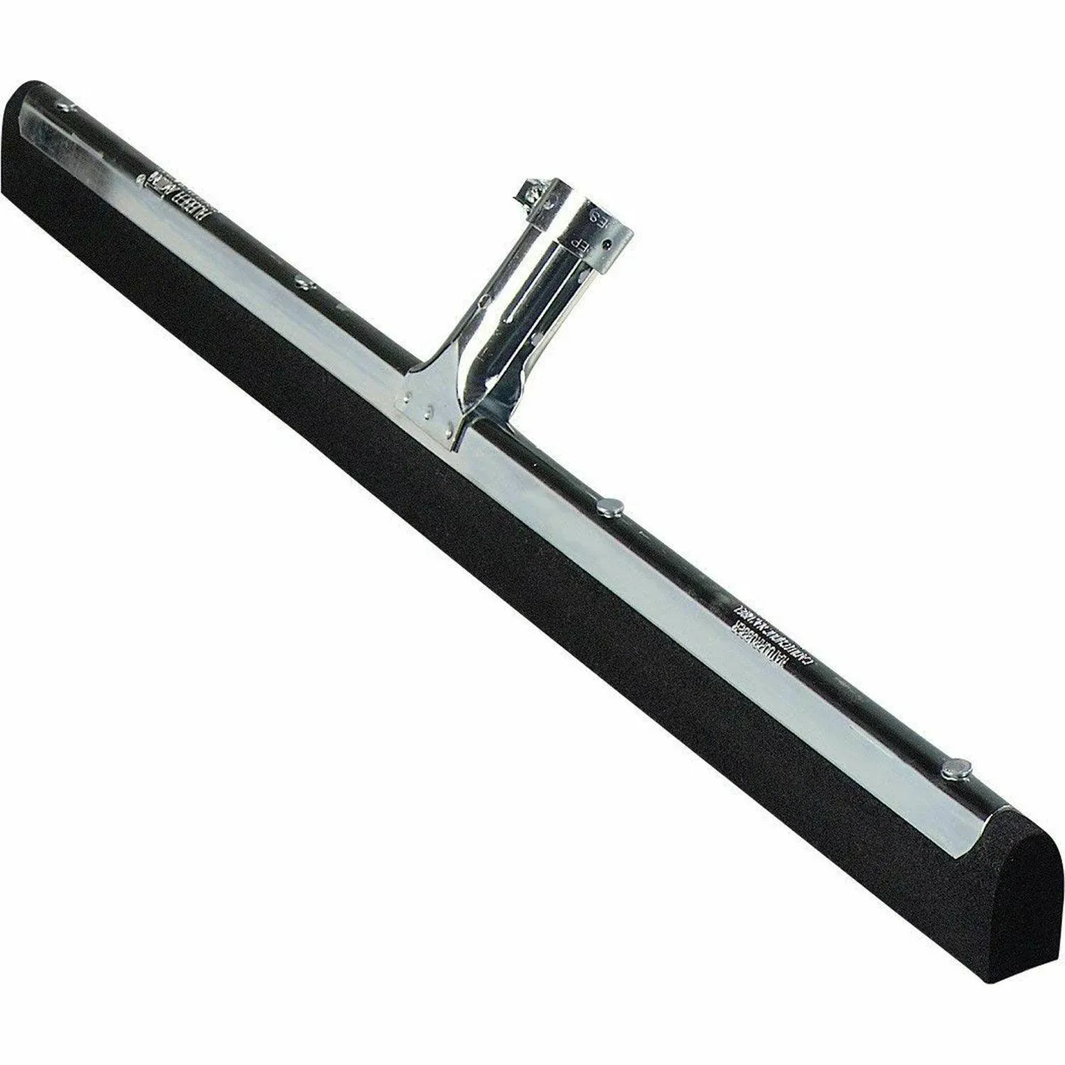 Carlisle 36632400 Flo-Pac 22" Black Double Foam Floor Squeegee with Metal Frame