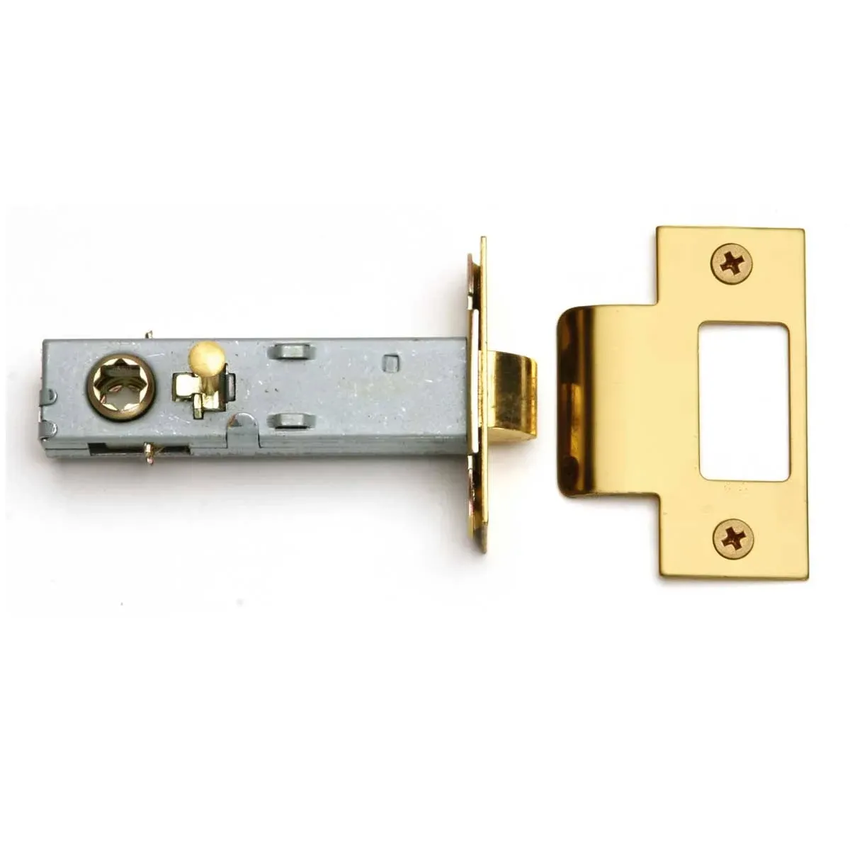 Renovators Supply Manufacturing Reversible Brass Door Knob Latch Set