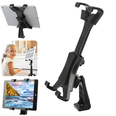 EEEkit Tripod Mount for Tablet Upgraded Universal Heavy Duty 360° Rotatable Tablet Tripod Mount Adapter Holder Fit for iPad Mini Pro Air Samsung S21 Galaxy Tabs 7-12 Devices