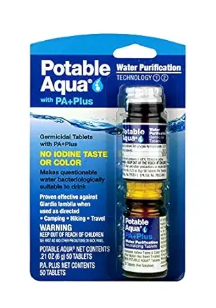 Potable Aqua Assorted Drinking Water Tablets 100 pc