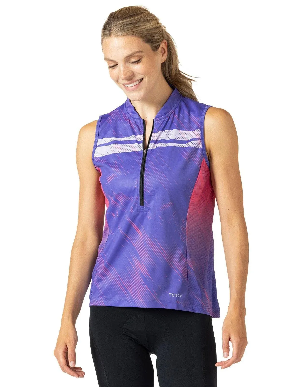 Terry Breakaway Mesh Sleeveless Jersey - LeMans, Large