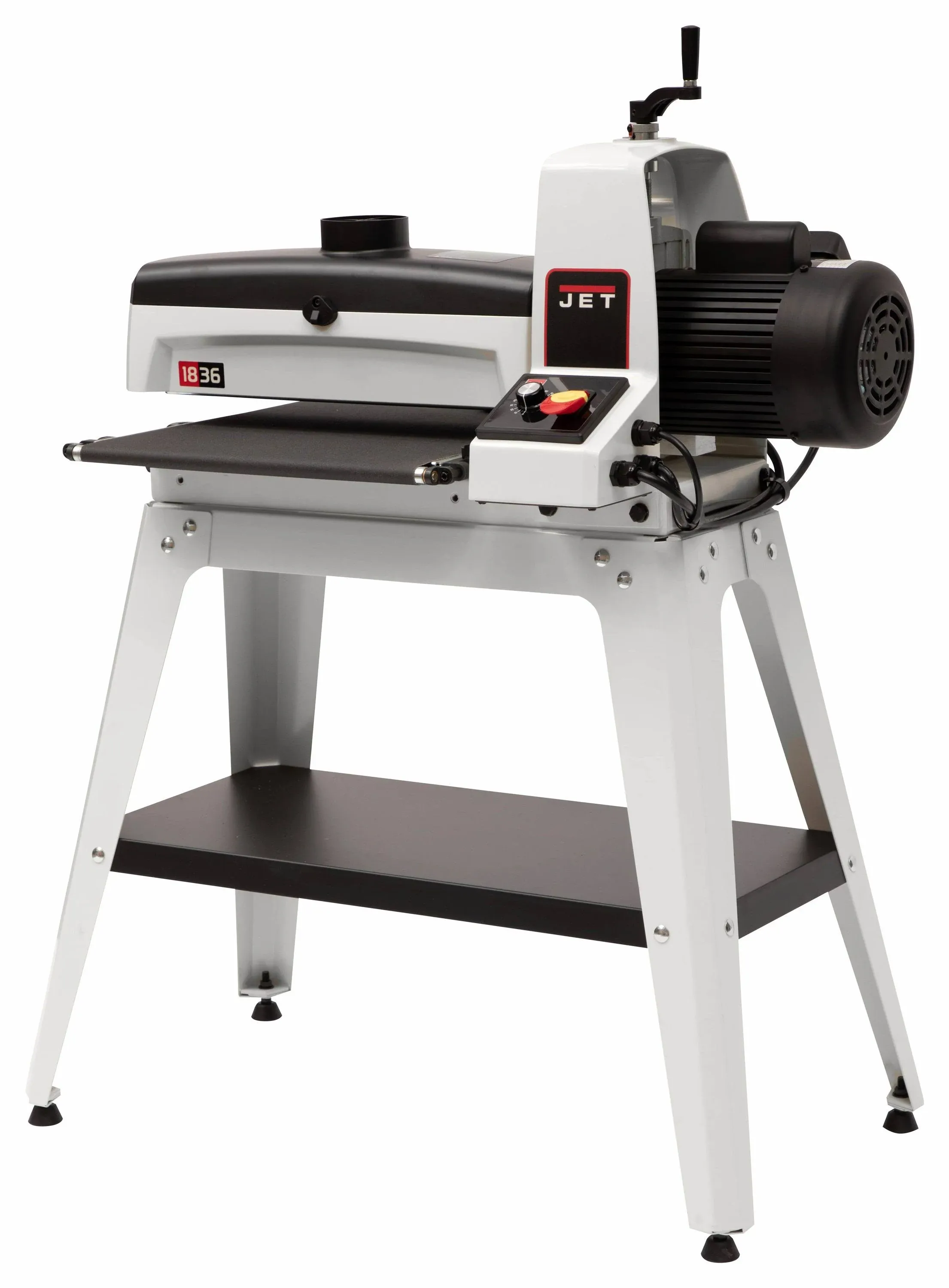 JET JWDS-1836, 18" x 36" Drum Sander with Stand, 1Ph 115V (723530K)