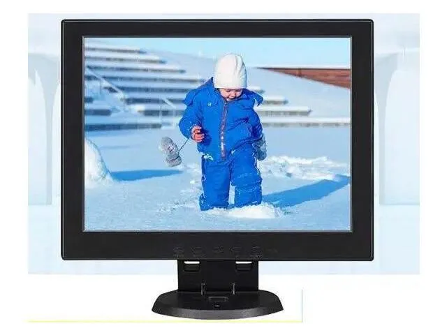 12.1 inch 12 TFT LCD Computer Display Monitor Touch Screen Input VGA BNC AV 1024*768 4:3 For ATM POS Car PC