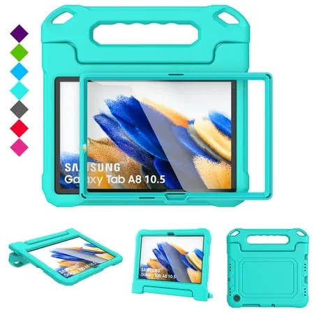 Kids Case for Samsung Galaxy Tab A8 10.5&#034; (2022), with Built-in Screen Protector