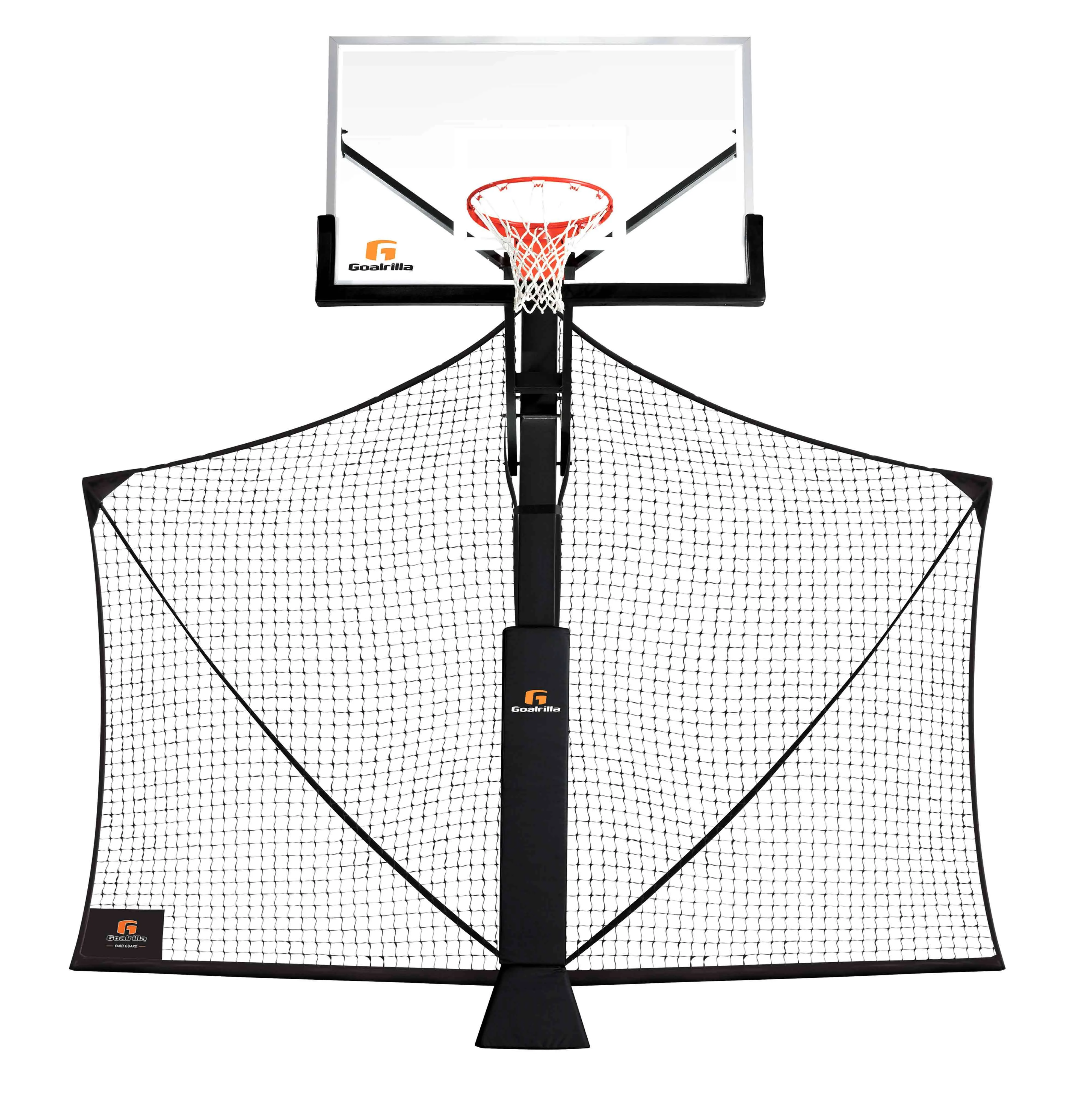 Goalrilla Basketball Yard Guard Easy Fold Defensive Net System Quickly Installs 