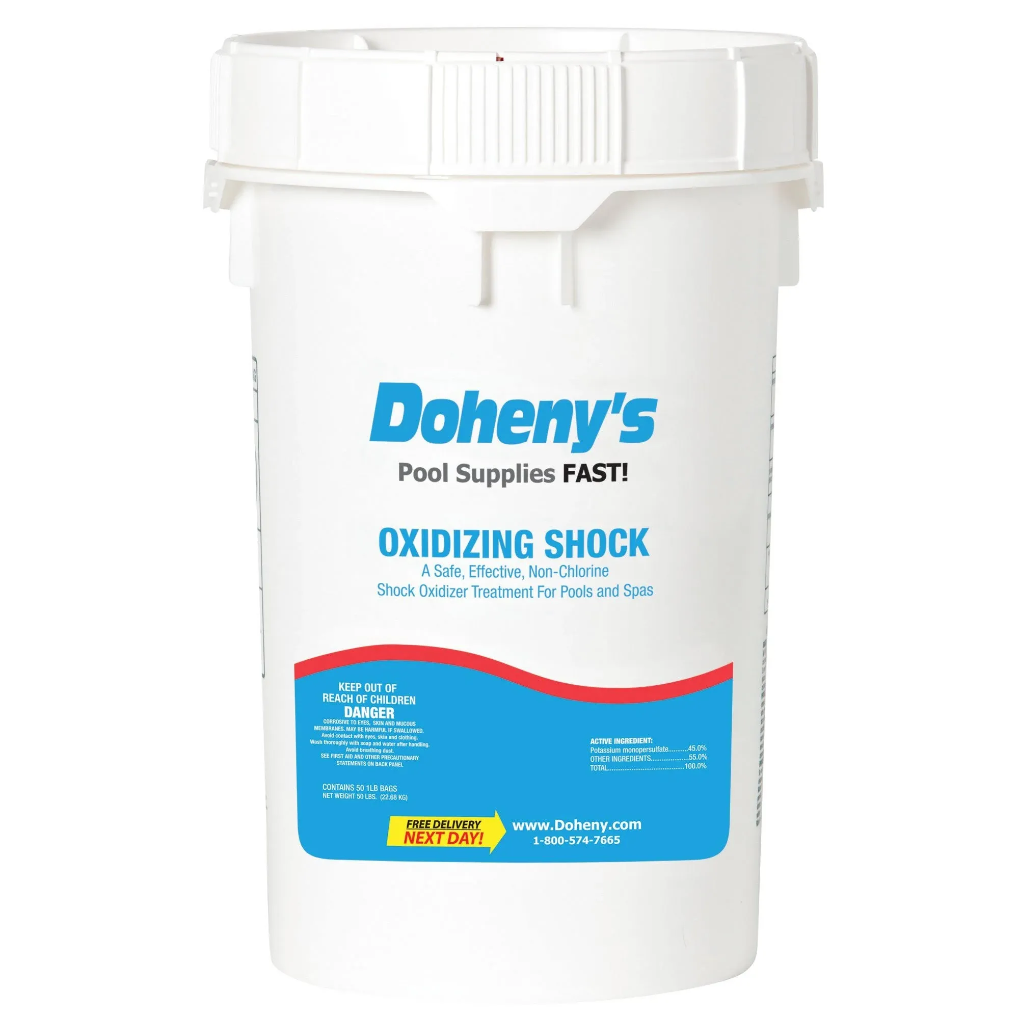 Doheny's Non-Chlorine Oxi-Shock 50 lb Bucket