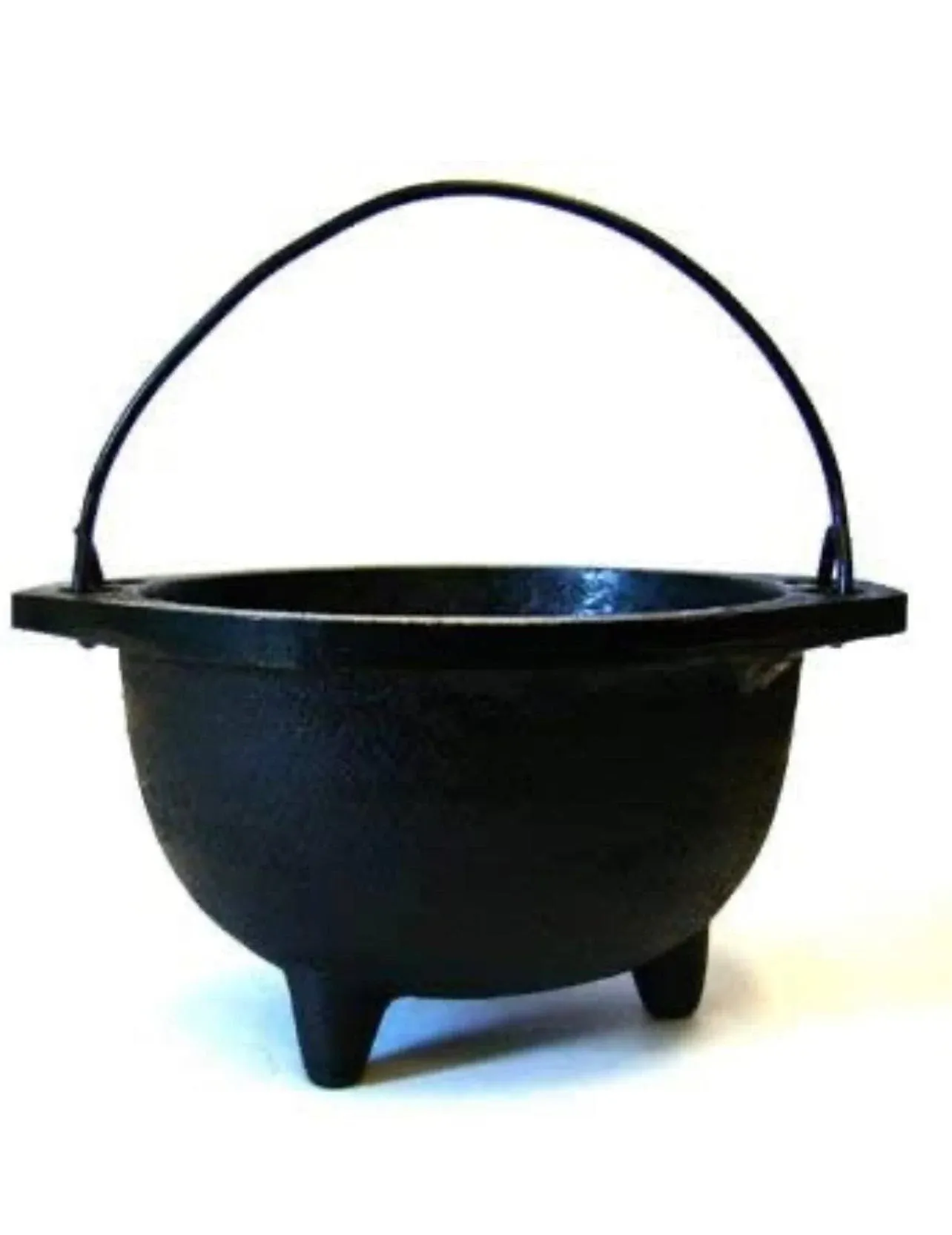 Cast Iron Cauldron for Smudging, Incense Burning, Rituals, Decoration, Candle