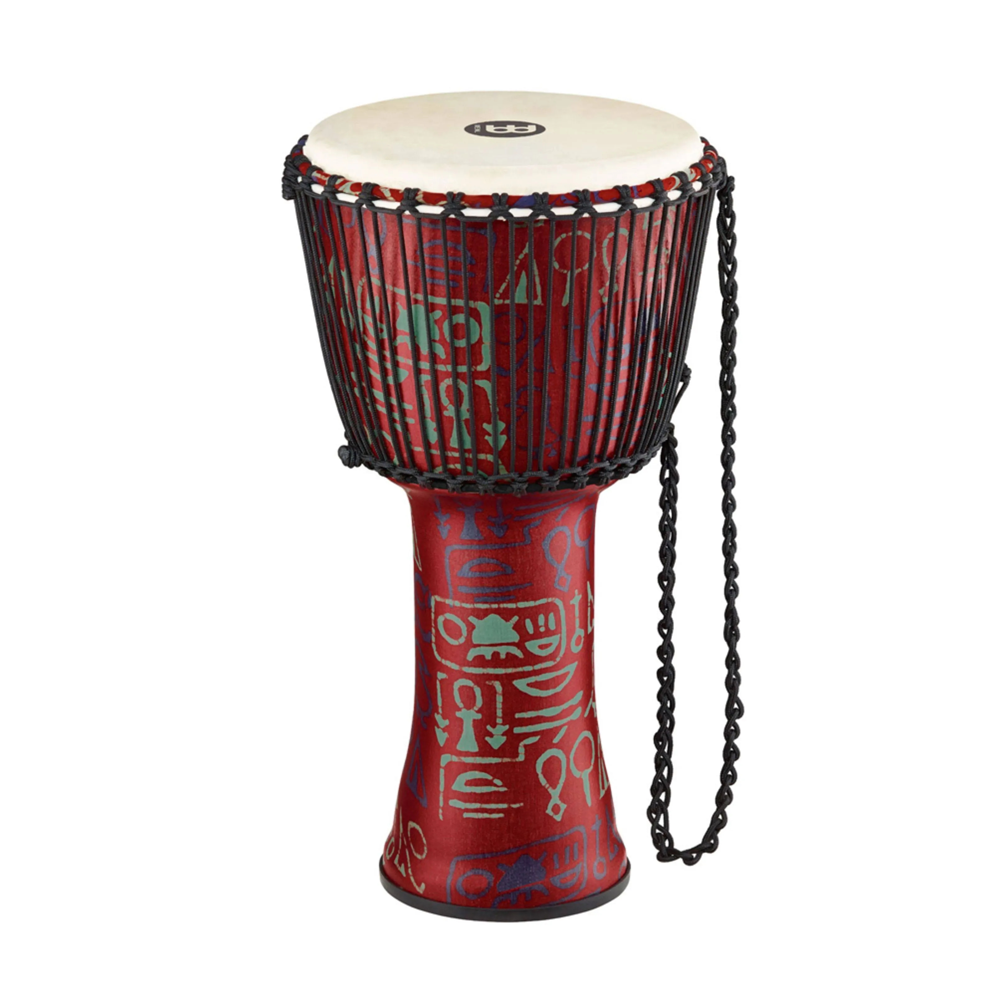 Meinl Rope Tuned Djembe with Synthetic Shell and Goat Skin Head 12 in. Pharaoh's ...