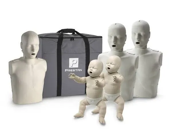 Prestan Manikin Professional Medium Skin Family Pack with CPR Monitor