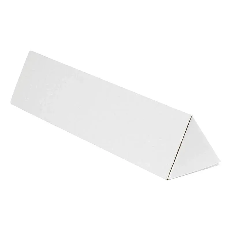 2 x 24 1/4" White Triangle Mailing Tubes