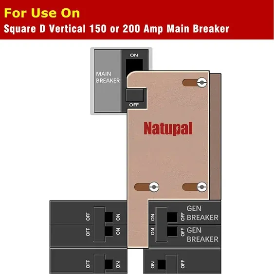 Generator Interlock Kit (sd-vertical -200a)