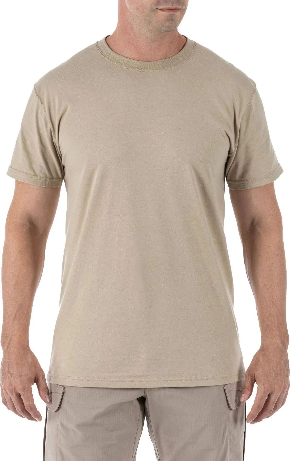 5.11 Tactical Utili T Crew T Shirt 3 Pack - ACU Tan Large