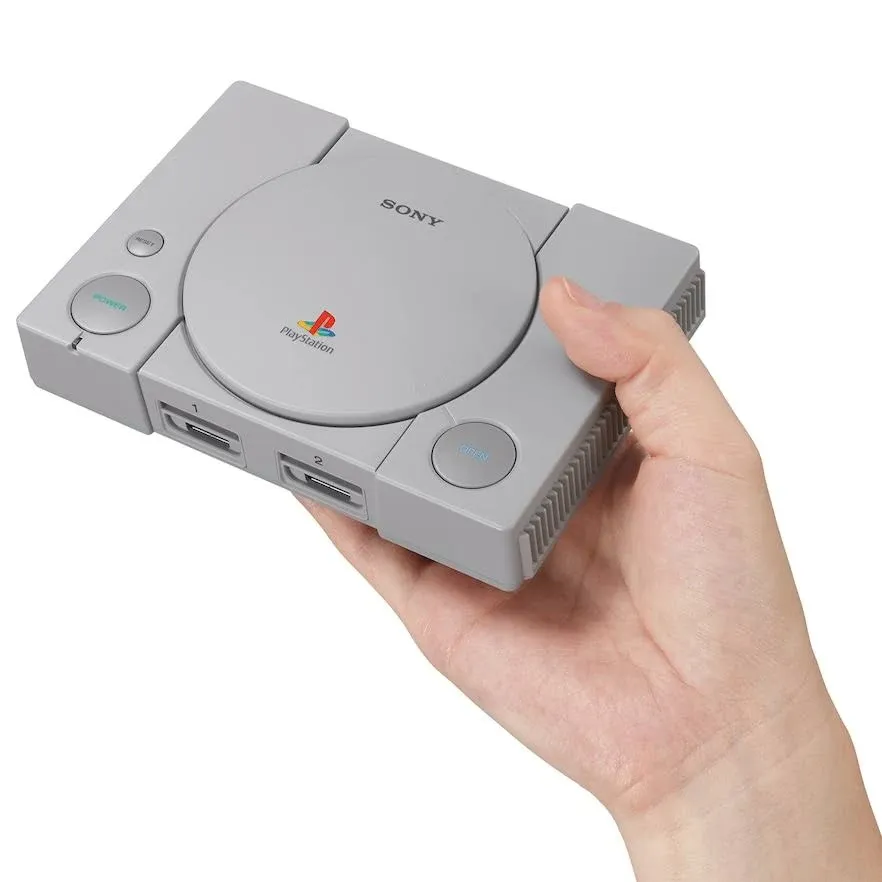 Sony PlayStation Classic Console, Gray, 3003868