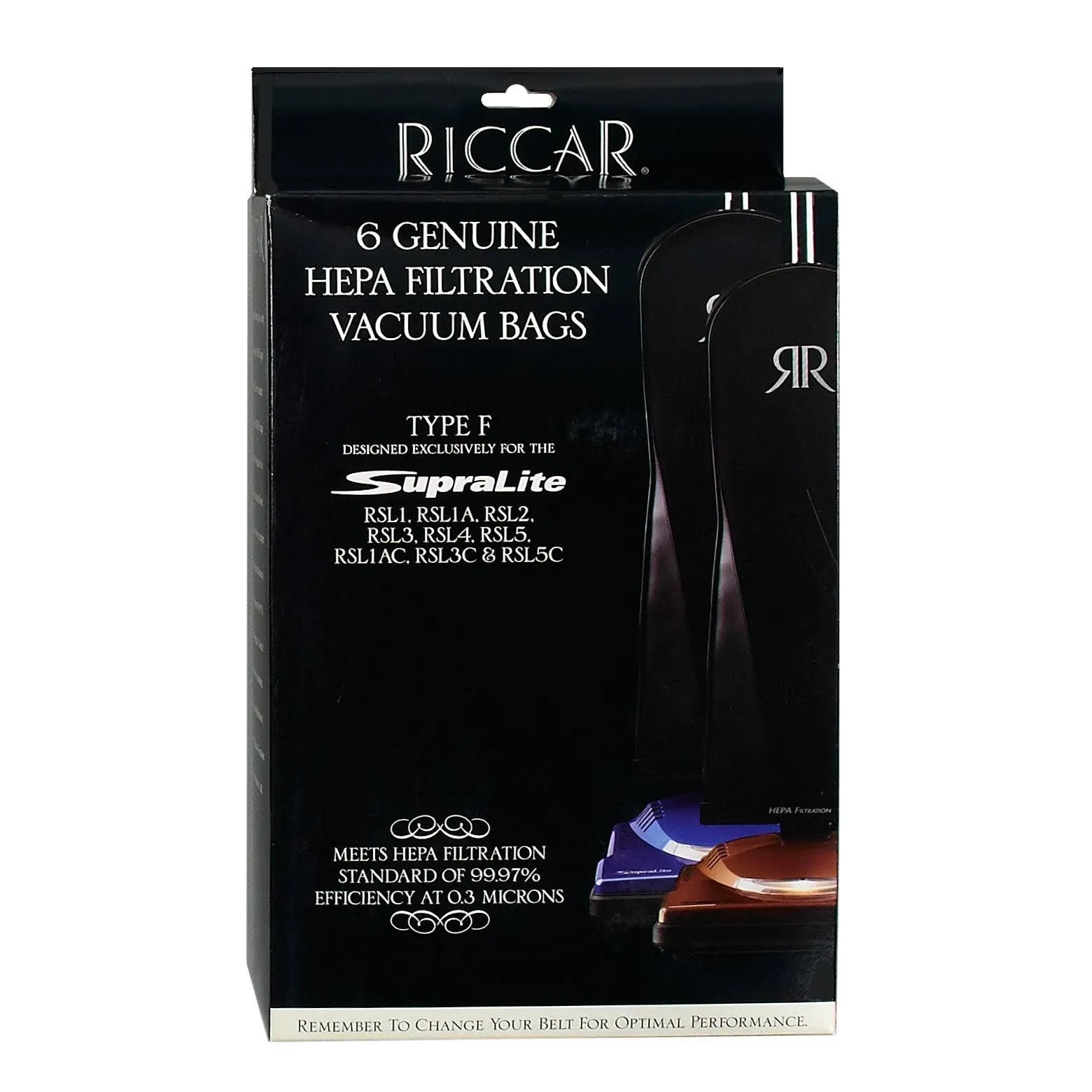 Riccar Supralite R10 HEPA Bags RLH-6