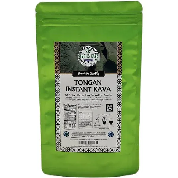 Singhs Micronized Instant Kava Powder Tongan Kava