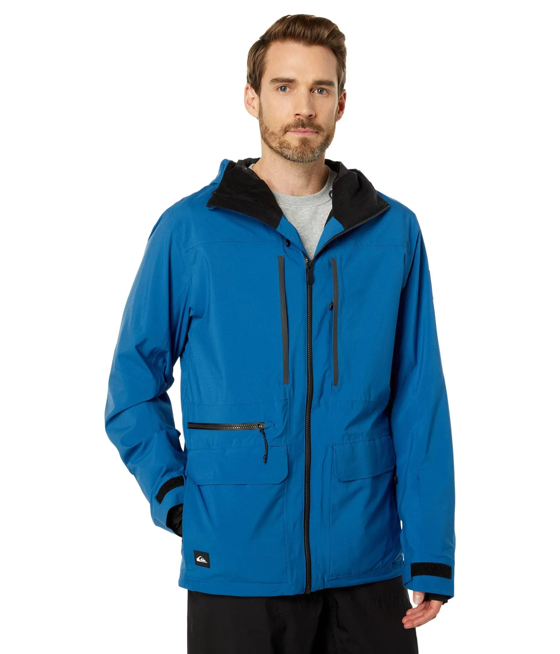 Quiksilver S Carlson Stretch Quest Jacket 2024, Brittany Blue / M