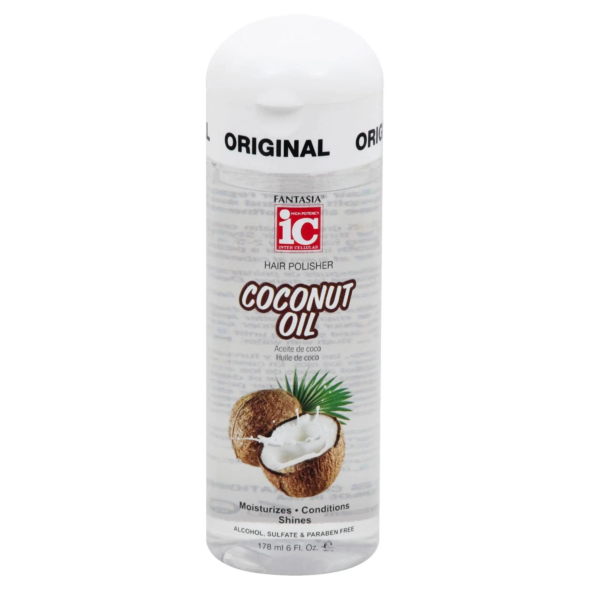 4th Ave Market: Fantasia Ic Hair Polisher Coconut Oil, 6 Ounce