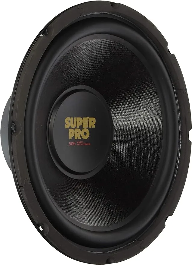 Pyramid PW1248USX 12-Inch 500 Watt High Performance 8 Ohm Subwoofer, Black