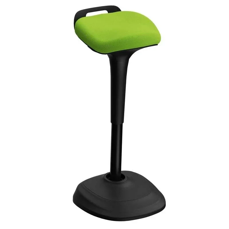 JAHRSTIM Ergonomic Active Stool, Height Adjustable Wobble Stool, Active Seat for Standing Desk, 360 Degree Sit-Stand, Sitting Balance Chair, Non-Slip Weighted Base, Portable Stools for Adults (Green)