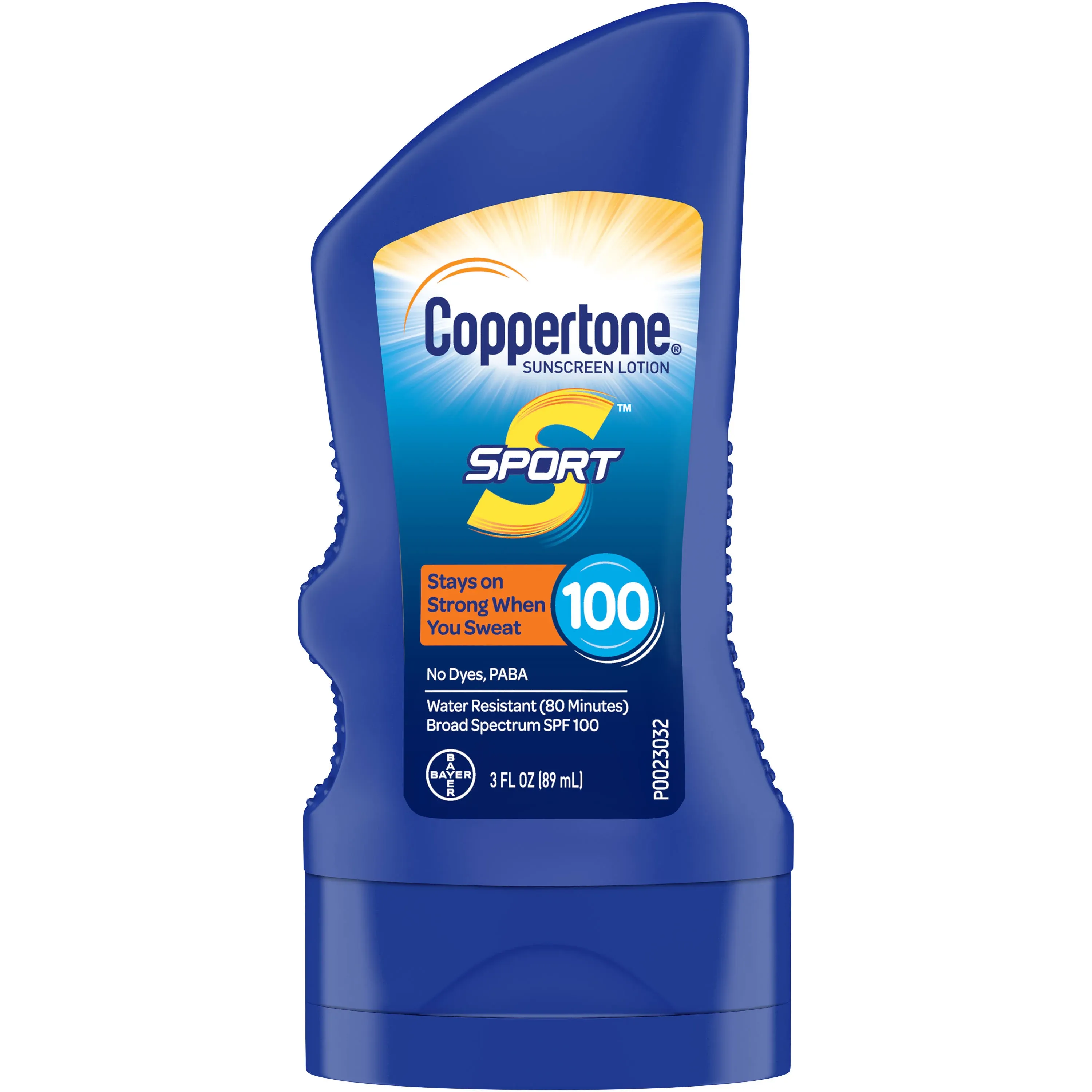 Coppertone Sport S Sunscreen Lotion, Broad Spectrum SPF 100 - 3 fl oz