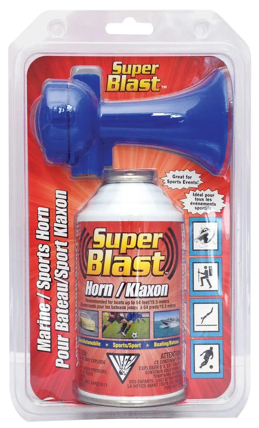 SUPER BLAST SB8-018-016 Air Horn, 8oz