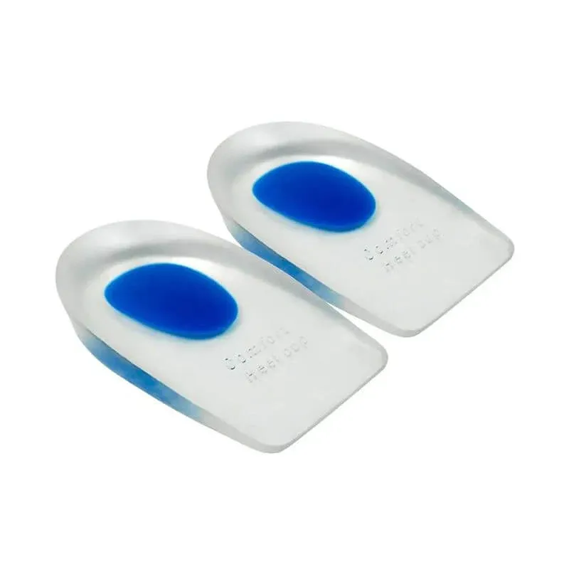     Vive Health Silicone Heel Cups, Pack of 3      