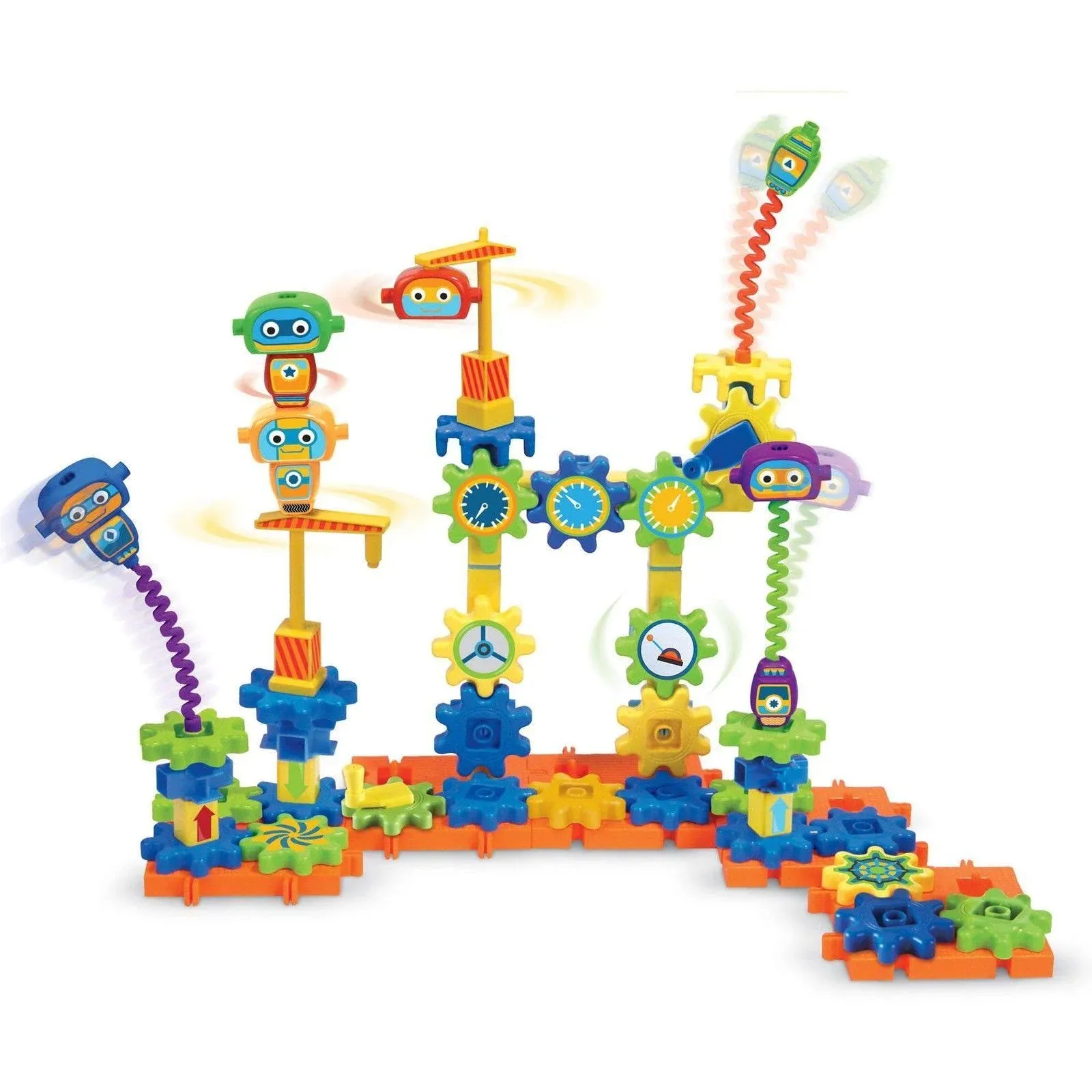 Learning Resources Gears! Gears! Gears! Robot Factory Building Set, 80 Pieces