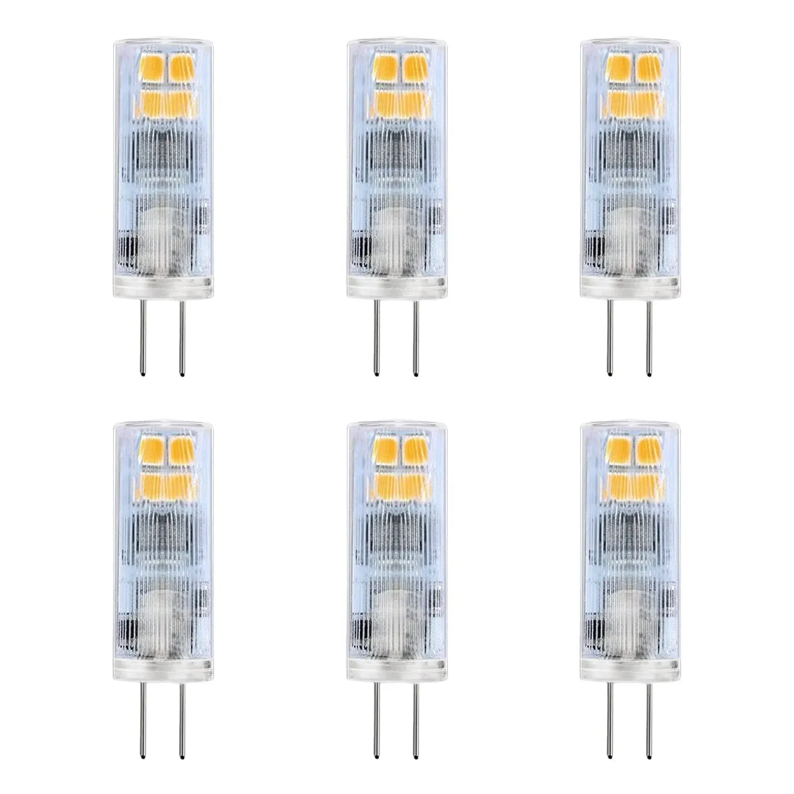 Makergroup Outdoor T3 G4 Bi-Pin LED Light Bulbs, Weatherproof Plastic Cover, 12V ...