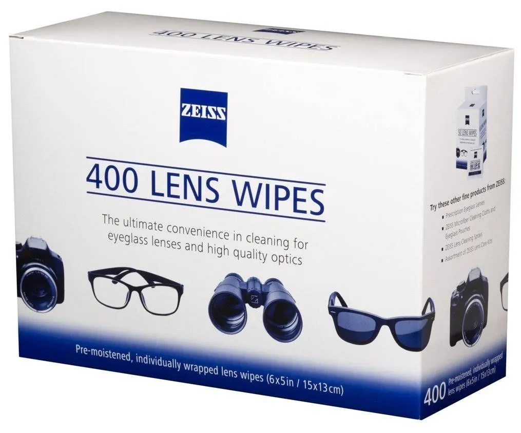 ZEISS Pre-Moistened Eyeglass Lens Cleaning Wipes (250 ct.)