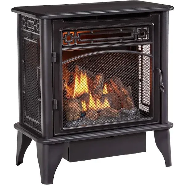 ProCom Dual Fuel Ventless Gas Stove 3-Sided - 23,000 BTU, T-Stat Control - Model# A-PCNSD25TA