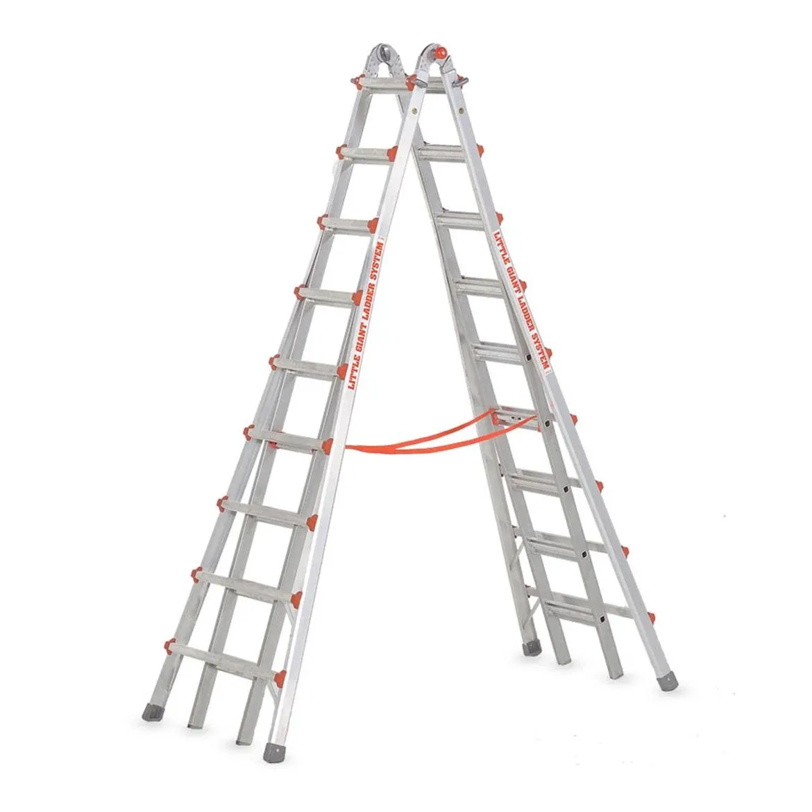 Little Giant Aluminum SkyScraper Telescoping Step Ladder 10110