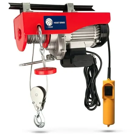 Electric Hoist, 1320 Lb Electric Winch, 20FT Remote Control 120 Volts - FO4338