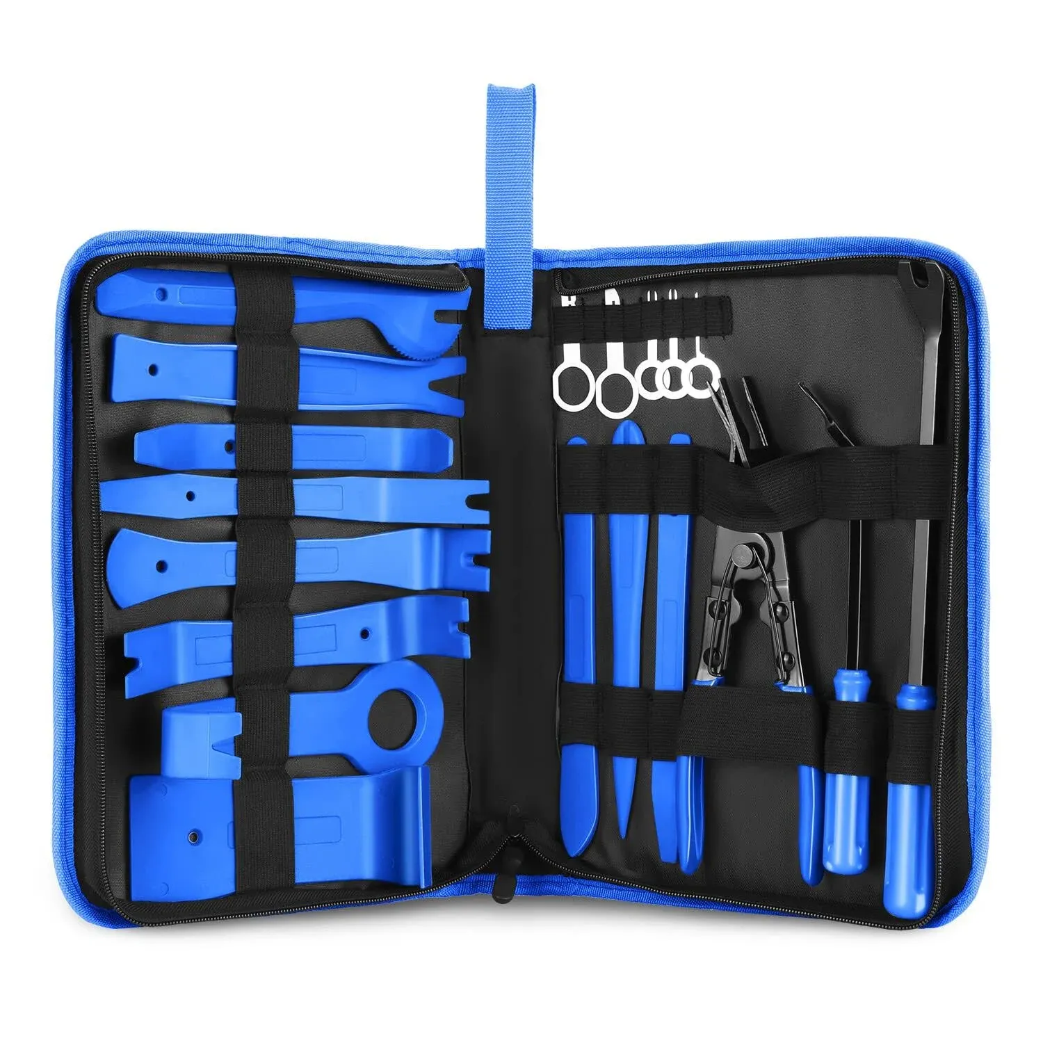 DNA Motoring Tools-00247 Car Trim Removal Tool Kit Blue Clip Plier Upholstery ...