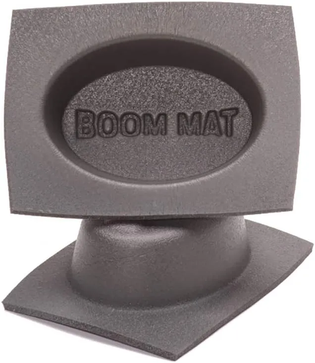 Design Engineering DEI 050370 Boom Mat Speaker Baffles, 6" x 8" Oval (Pack of 2)