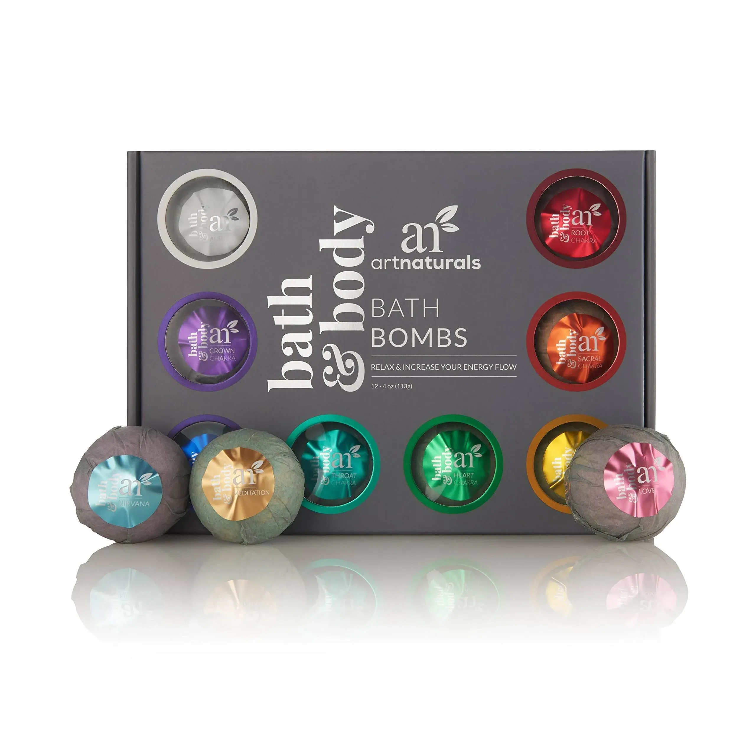 Artnaturals Essential Oils Bath Bombs Gift Set