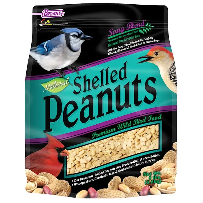 Brown's Song Blend Natural Shelled Peanuts