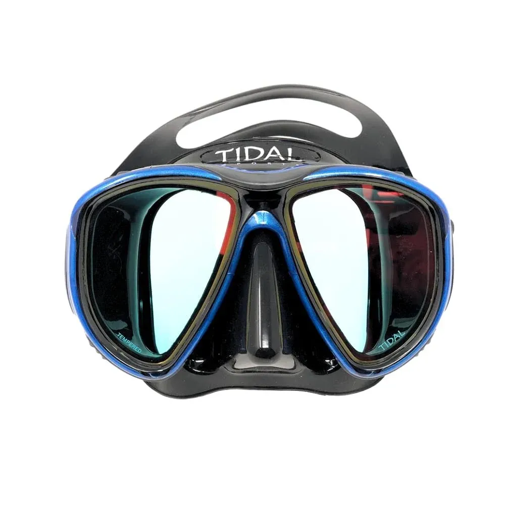 Pro Shot Tidal Mask - Advanced Anti Fog Diving Mask for Scuba Diving Snorkeling ...