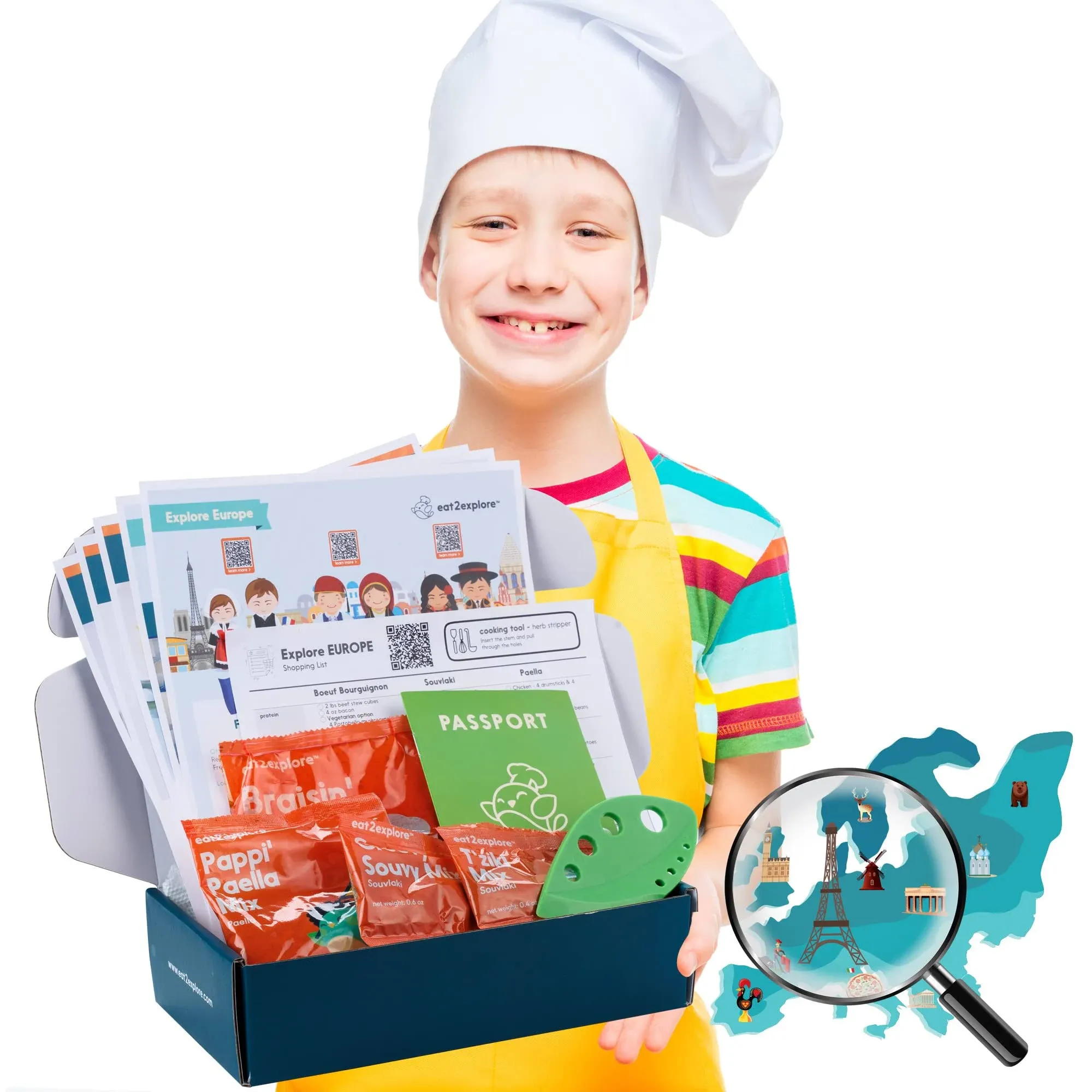 Eat 2 Explore Europe Kit