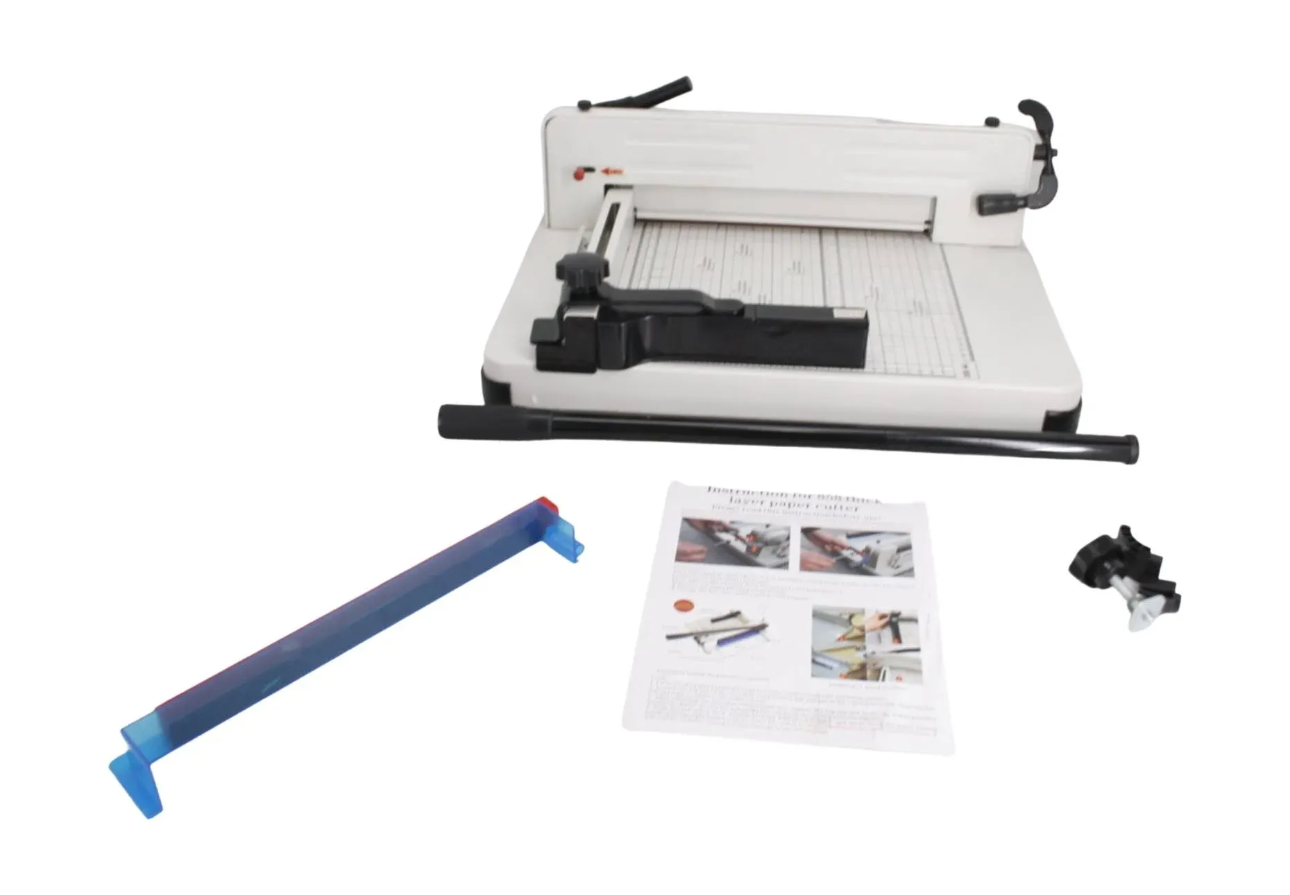 A4 Paper Cutter Professional Guillotine Trimmer - Heavy Duty Paper Cutting Cr...