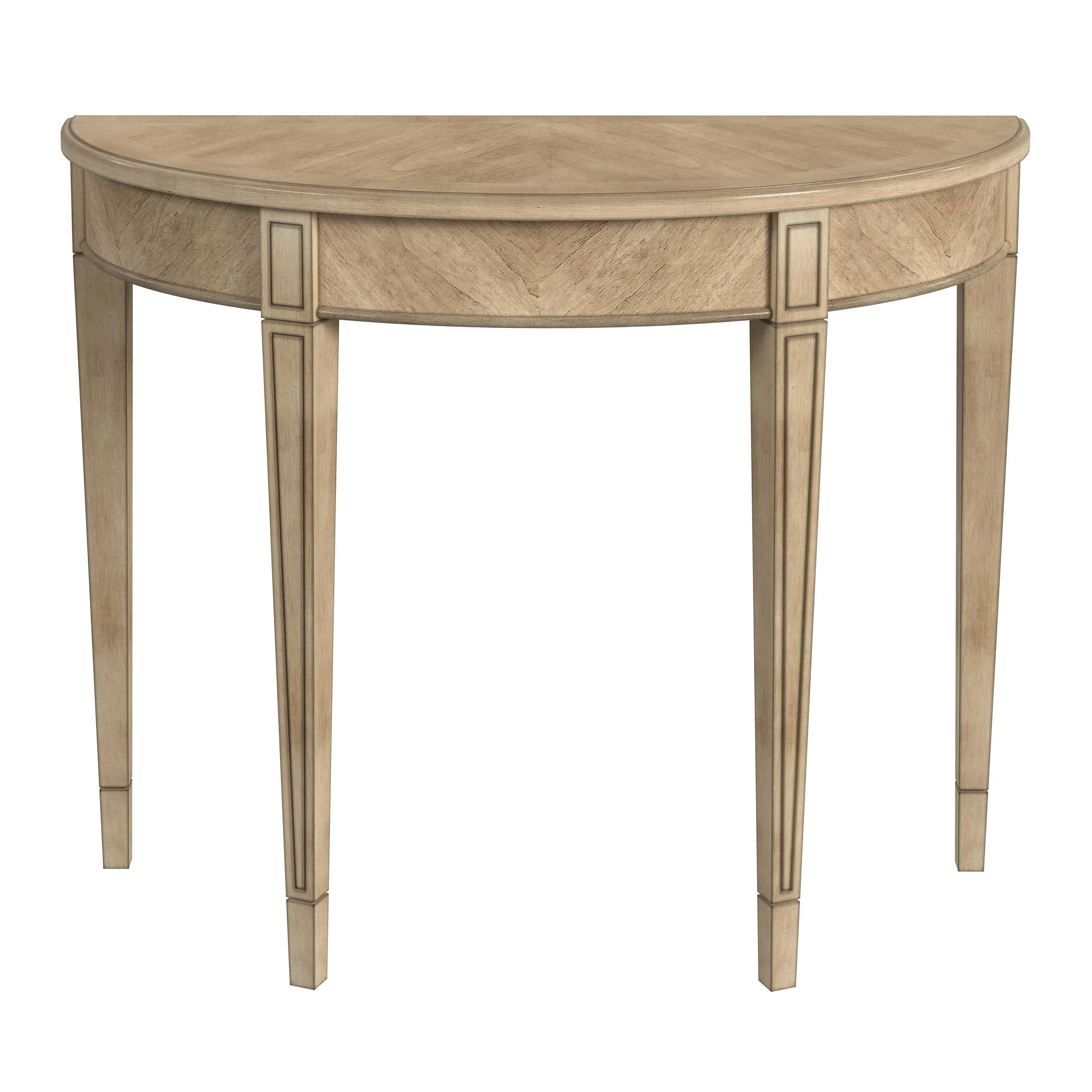 Butler Specialty Company Hampton Demilune Wood Console Table - Cherry Nouveau