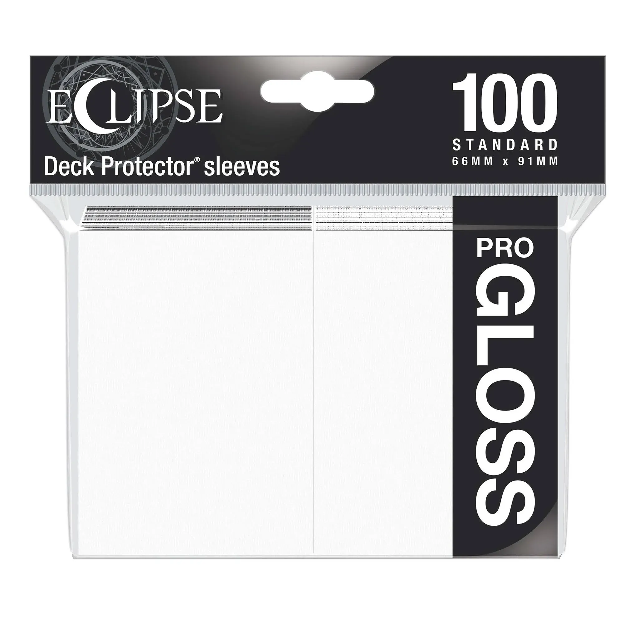 Ultra Pro Eclipse Pro Gloss Standard Sleeves Arctic White