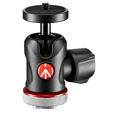 Manfrotto 492 LCD Micro Ball Head with Cold Shoe Mfr # MH492LCD-BH