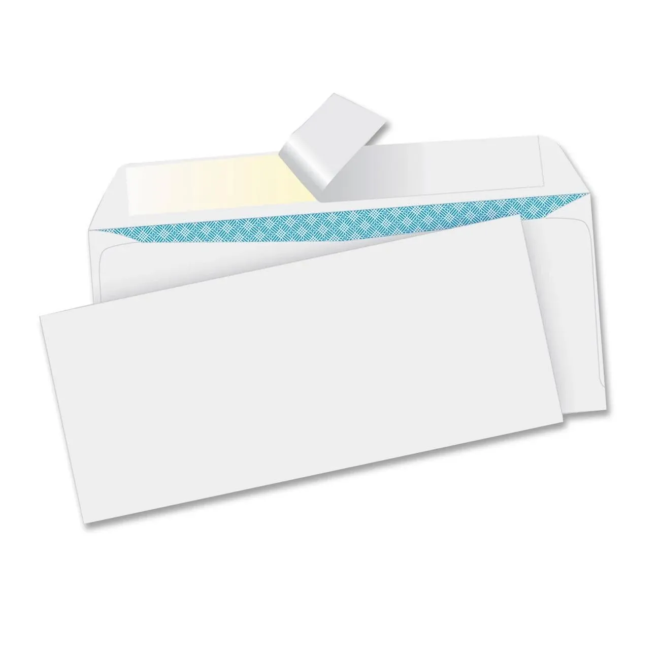 Business Source Peel/Seal Envelopes Regular Tint 4-1/8"x9-1/2" 500/BX WE 36682