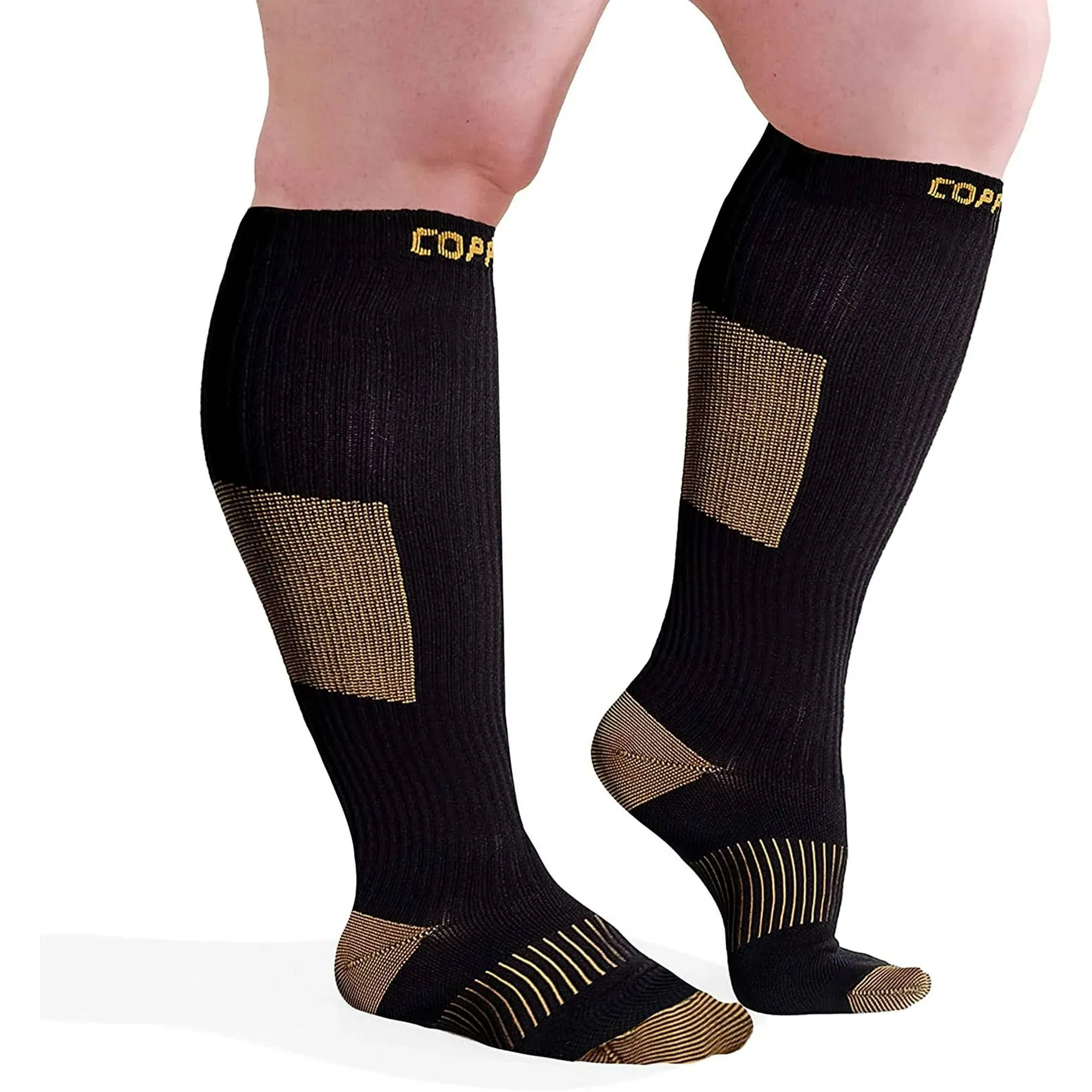 CopperJoint Copper Compression Socks for Women & Men