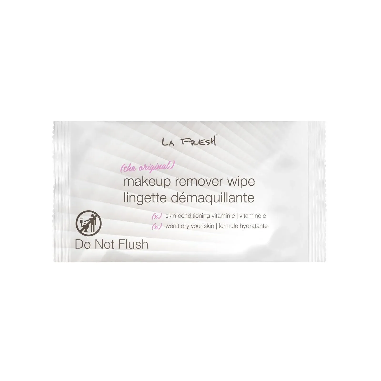 La Fresh Original Makeup Remover Wipes Individually Wrapped Wipes - 200 Wipes Case