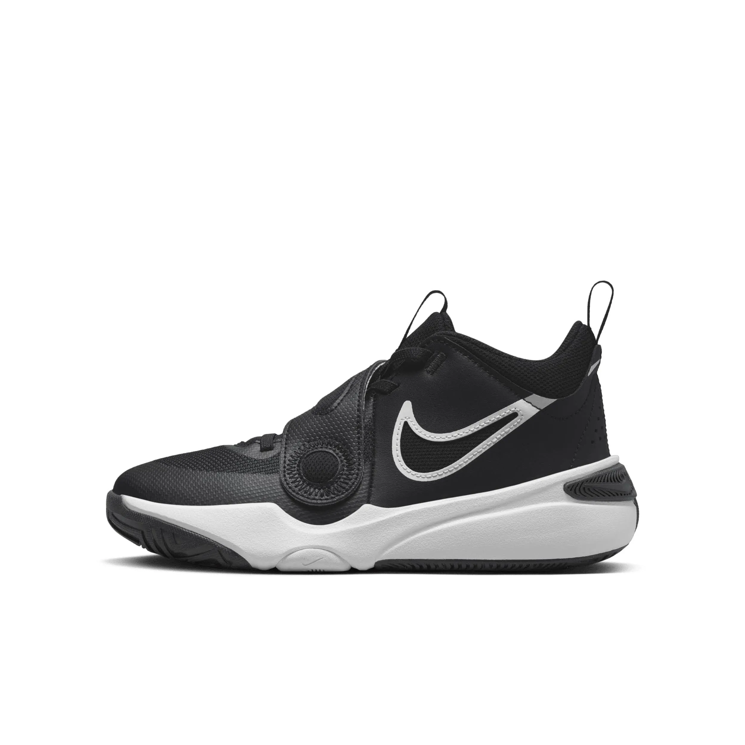 Kids' Nike Team Hustle D 11 Basketball Shoes 7 Black/White