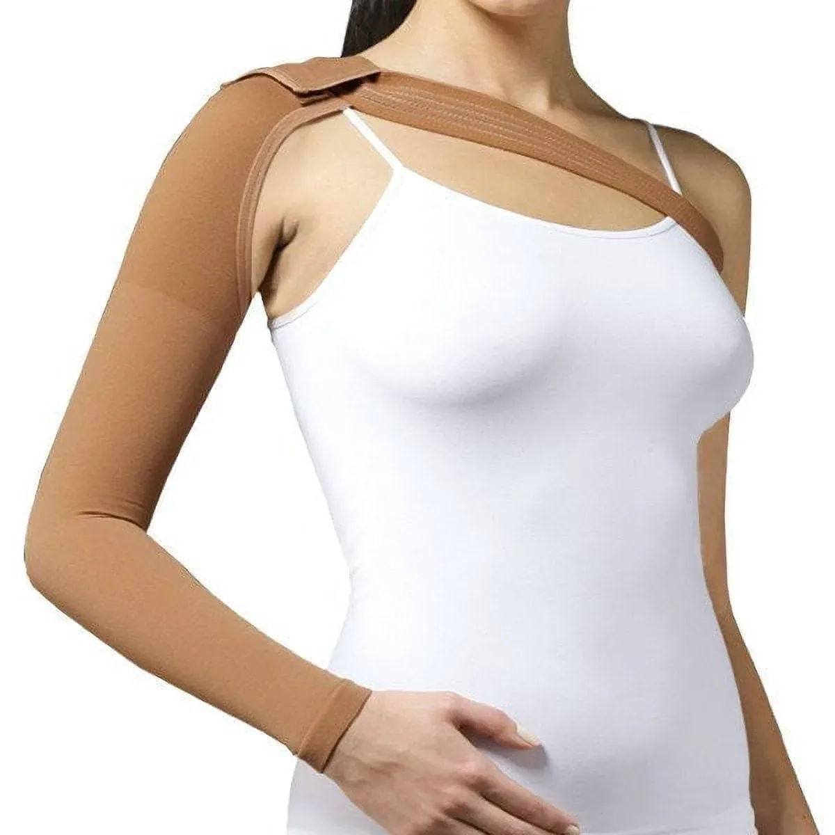 Tonus Elast Lymphedema Post Mastectomy Compression Arm Sleeve w/ Shoulder Strap ...