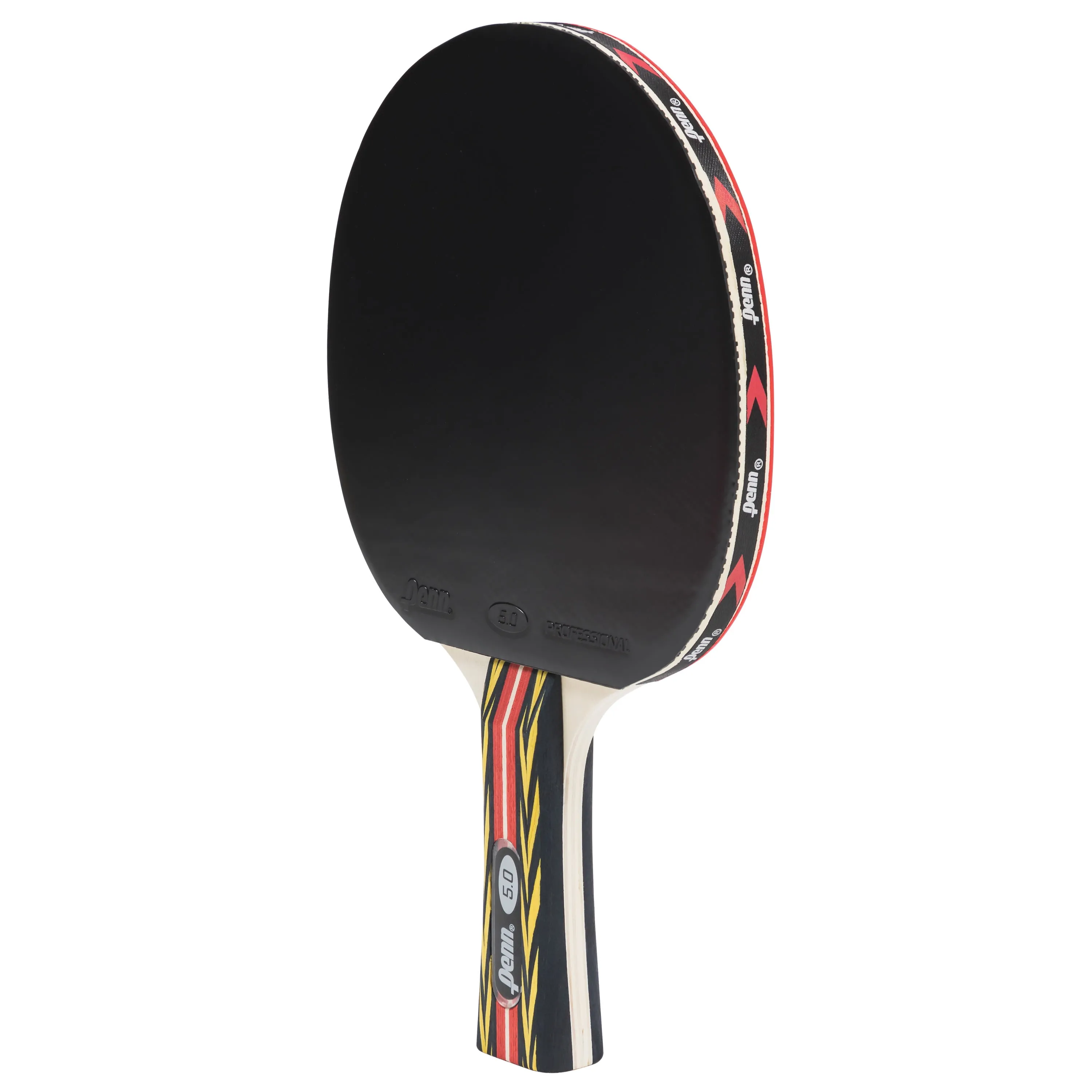 Penn 5.0 Professional Table Tennis Paddle with 7-ply Blade Brand New