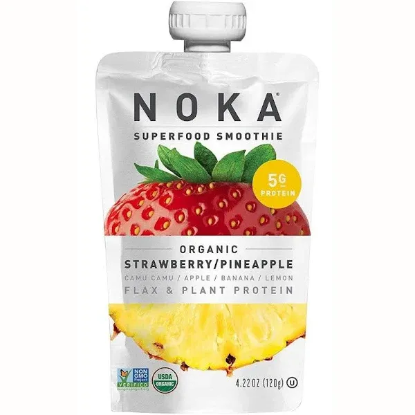 Noka Strawberry Pineapple Superfood Smoothie